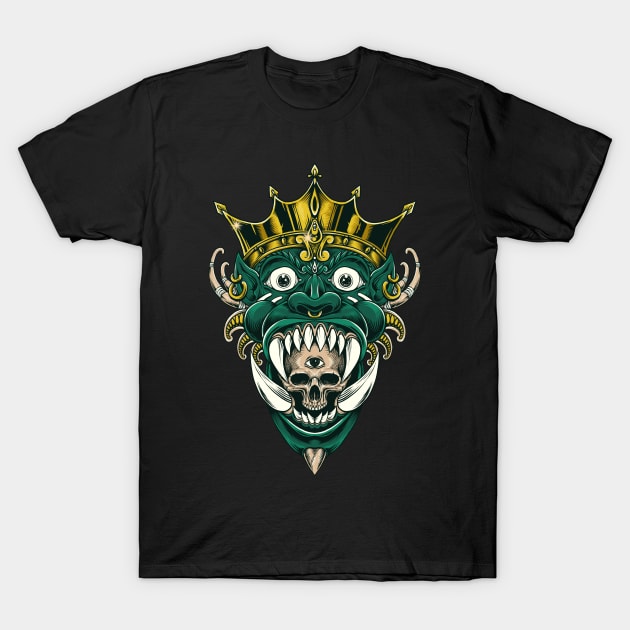 King buto ijo T-Shirt by Inkmoist